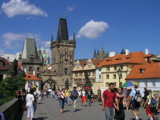 Le Torri del ponte a Praga